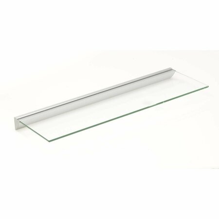 LTL HOME PRODUCTS 8 x 24 in. Essentials Clear Glass Shelf Kit ES824CLKIT